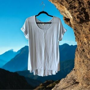 Misia Light Blue Super Soft & Stretchy T-Shirt